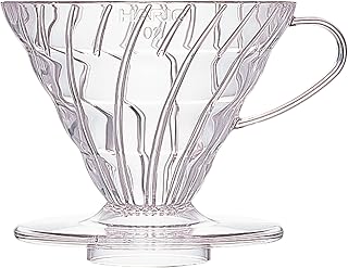 Hario V60 filterhouder maat 02 · Transparant kunststof · maat 02