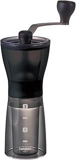 Hario Mini-Slim PLUS koffiemolen · Handmatig · keramische maalschijven · zwart