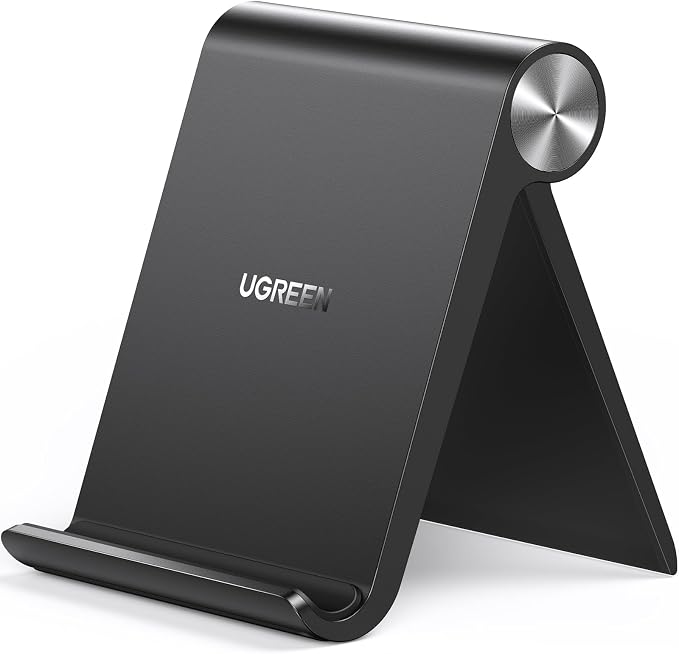 UGREEN opvouwbare telefoonstandaard · Zwart · kunststof · 1 stuk